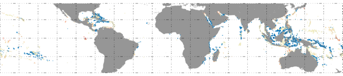 Number of Severe Heat Stress Events (DHW≥8)