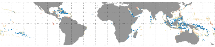Number of Severe Heat Stress Events (DHW≥8)